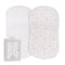 Elys & Co. Bassinet Sheets, Baby Boy/Girl Fitted Bassinet Mattress Sheet Set