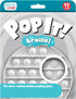 Chuckle & Roar - Pop It! Braille Tactile Sensory Fun Popping Game - Standard Braille Teaches Letters for Preschoolers