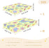 Bseiialft 52 28 Colorful Butterflies Flowers Cute Crib Sheets for Boys Girls Soft and Breathable Cotton Baby Sheets