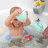 0m+, Dr. Browns CleanUp Dino-Soft Baby Bath Spout Cover and Dino-Pour Bath Rinse Cup, BPA Free, Certified Plastic