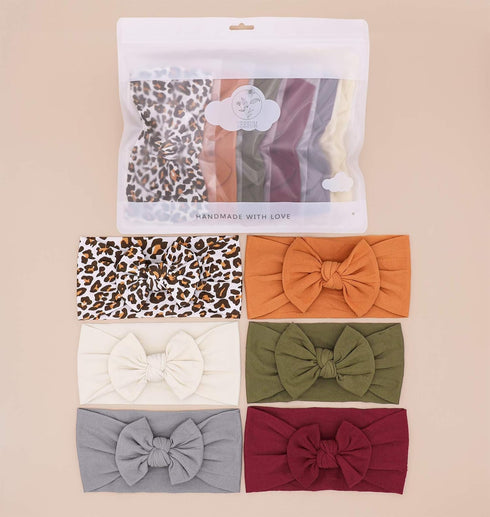 Baby Girls Headbands with Bows, Toddler Infant Headwrap Hair Accessories