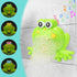 HengGL 24 Light Up Baby Bath Bubble Toys,Tub Big Frog Automatic Bubble Maker Blower with Music Baby Fun Shower Toys