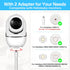 Flexible Clip Baby Monitor Mount for Hello Baby Monitor Mount HB65 / HB66 / HB6081 / HB6550 / HB6339 / HB6550 pro / HB40 - 19.4" Baby Monitor Holder Compatible with Hellobaby Camera Mount to Anywhere