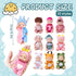 10 Haawooky Pcs Mini Baby Dolls,Cute Tiny Baby Doll Gifts for Kids,Lifelike Realistic Small Baby Dolls for Girls Boys