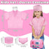 Gifts2U Set, 3-8 Pet Care Cage Play Vet Clinic and Doctor Kit for Kids with Dress Up Costume, Doctor Medical Pretend