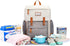 Backpack Frank Mully Diaper Bag Large Multifunction Travel Baby Bag for Mom Dad Cream White