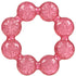 Nuby IcyBite Soother Ring Teether, 2 Count (Green/Pink)
