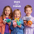 Pom Pom Craft Kit - Animal Art Project, DIY Plush Crafts for Kids, Toddler Activity Gift for Ages 6-9