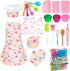 KAEGREEL Elephant Baking Chef Set for Kids, 26 Pcs Kids Cooking Set