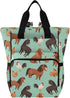 SUABO A Seamless Of Horese Pattern Baby Diaper Bag Backpack Large Bag Waterproof