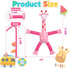 xinkentoo (6PC Telescopic Suction Cup Toy, Pop Tube Sensory Fidget Toys for Autism, Airplane Travel Essentials