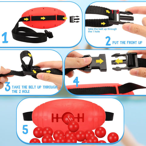 Outdoor Lawn Carnival Games, Shaking Swing Balls, Head Hoop Basketball, Party Games for Family Reunions