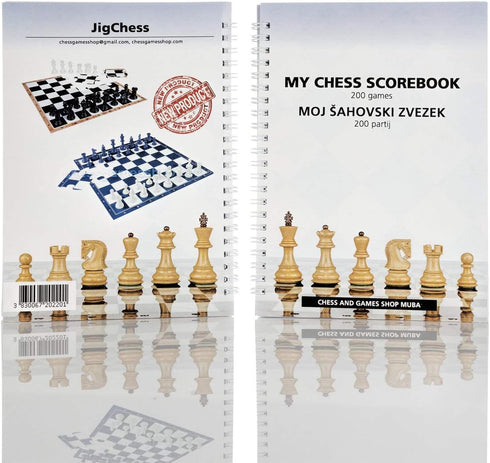 My Chess Scorebook - 200 Games