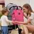 Backpack Pomelo Best Diaper Bag Stylish Waterproof Multifunctional Large Baby Bag with Changing Mat and Stroller Straps