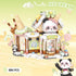 MEIEST Set,Mini Panda Ice Cream Shop Building Blocks City Shop Street View Particle Construction Building Bricks