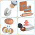 medoga Set Sets Set) Play Kitchen Accessories Wooden Mixer Pretend Play Food for Kids Role Play Toys for Girls and Boys