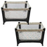 Pack 2 Pack Set Onacosht n Play Fitted Sheets for Baby Girl Soft Jersey Knit Sheets for Mini Crib Mattress and Playard