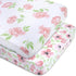 Standard Microfiber Fitted Crib Sheets for Baby Girl, Boy & Neutral, 2