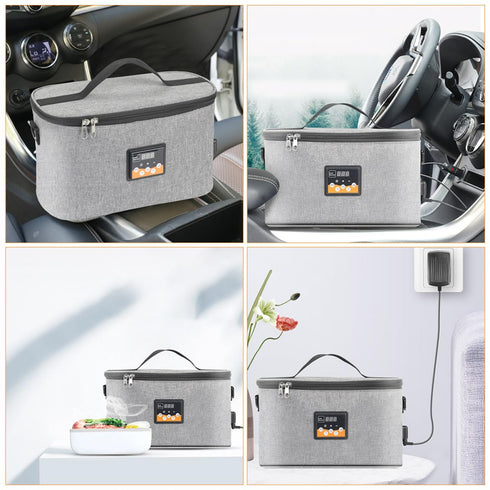 Dc12V Bottle Warming Tote Bag for Car Use, Electric Heating Bag with Car Charger, Portable Milk Bottle Warmer Suitable