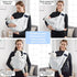 40lbs CUBY Wrap Baby Sling Carrier, Baby Wraps Sling Carrier Adjustable Breathable Lightweight Easy to Wearing - Baby