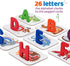 Counting 3+ (36 37 LiKee Alphabet Flash Cards Wooden Letter Puzzle ABC Sight Words Matching Games Board Preschool