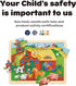24 Piece Puzzles for Kids Ages 3-5, Unique Shape Wooden Jigsaw Puzzle for Farm Animals
