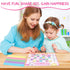 khlerox 40 Potty Training Chart for Toddlers with Large Reusable Magnetic Star Stickers, Interactive Reward Chart