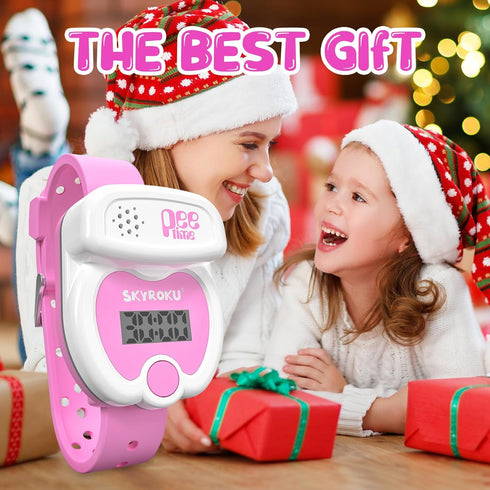 SKYROKU Potty Training Watch for Toddlers – Music & Light Reminders, Silicone Adjustable Strap, Rechargeable, Cute