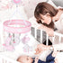 12 3 Crib Mobile for Girls, Baby Mobile for Crib with Lullabies Digital Musical Box, Modes, Volume & Songs Control