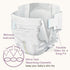 6 (35+ Lbs), 24 Count Bambo Nature Premium Eco-friendly Baby Diapers, Size