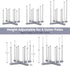 Baby Bottle Drying Rack, Drying Rack for Water Bottle, Reusable Bag, Collapsible Holder for Cups, Mugs and Glass