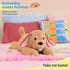 25.6 inch 5 lbs PEACH CAT Golden Retriever Dog Weighted Stuffed Animals Large Weighted Plush Soft Puppy Plushies Toys