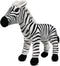 Ice King Bear Plush Toy, 11 Inches, Wild Animal Stuffed Animals Zoo Family (Zebra)