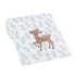 Bedtime Originals Deer Park Baby Blanket, White Color