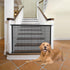 Dog Gate for Stairs, Indoor Dogs Screen Mesh Gate, 29 inches Tall, 30 inches Wide for Doorways & Stairways