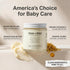 4 oz Organic Diaper Balm Baby Diaper Rash Cream Soothes & Protects Sensitive Skin with Grass-Fed Tallow, Shea Butter