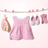 50 Pieces Safety Diaper Pins, 2.2 Inch Plastic Head Cloth Diaper Nappy Pins with Velvet Bag, Pink