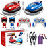 2-Player 2-5 Set 360 Battle rc Car Toddler Boys Labour Day Toy | Cartoon Remote Control Bumper Cars with Light & Sound