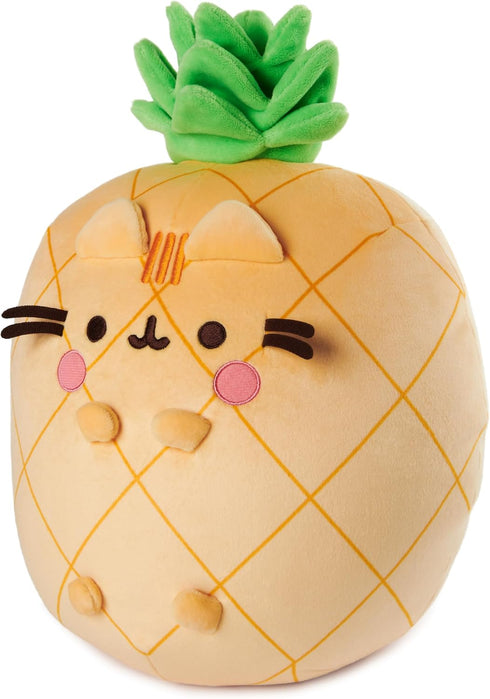 GUND Pusheen Pineapple Scented Plush Toy - Squishy Stuffed Animal for Ages 8 and Up, Yellow, 11