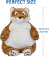 ronivia 17" 3.5 lbs Tiger Weighted Stuffed Animals, Weighted Tiger Plush Large Weighted Plush Animal Toy Pillow Gifts