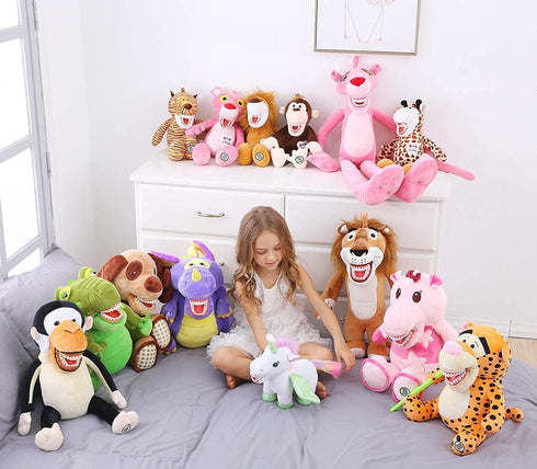 YOUYA Dental Tooth Fairy Puppet - Monkey Educational Plush Doll for Kids