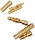 100PCS 2mm 3.5mm 4mm Female Male Gold Banana Bullet Connector Plug for RC Battery ESC Motor Wire Plug