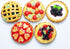 ThaiHonest 5 Mixed Assorted Lovely Pies Dollhouse Miniature Food,Tiny Food