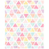 Super Soft Fitted Crib Sheet - Watercolor Rainbow Design