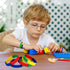 Charniol 48 Pack Color Brick Party Favors Kids Silicone Bracelet Building Block Wristbands Party Supplies for Boys
