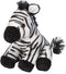 Wild Republic Pocketkins Eco Zebra, Stuffed Animal, 5 Inches, Plush Toy, Made from Recycled Materials, Eco Friendly