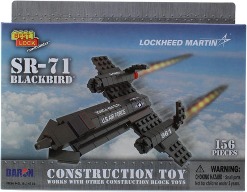 Daron SR-71 Best Lock Construction Toy, 105 Piece Building Set