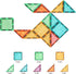 100-Piece Set 3+ Magnetic Tiles for Kids, Magnetic Building Blocks STEM Toys for Age Boys and Girls, Educational Magnet