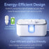 Orozee Wet Wipes Heater,Baby Wipe Warmer and Baby Wet Wipes Dispenser Large Capacity with Night Light and View Window