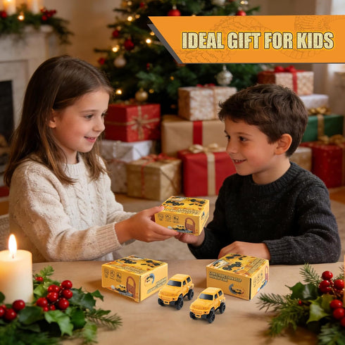 2 3 4 5 6 7 Sets Magickidz Construction Race Car Toy for Kids - Includes Engineering Jeeps, Birthday Gifts for Year Old